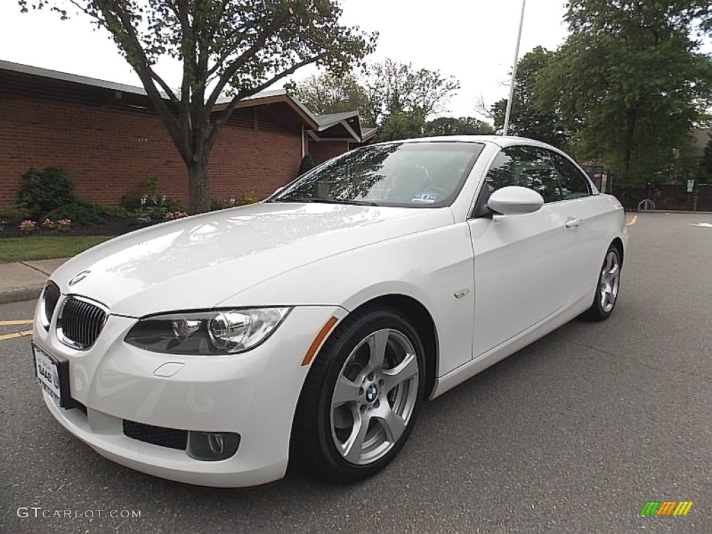 2009 3 Series 328i Convertible - Alpine White / Cream Beige Dakota Leather photo #1