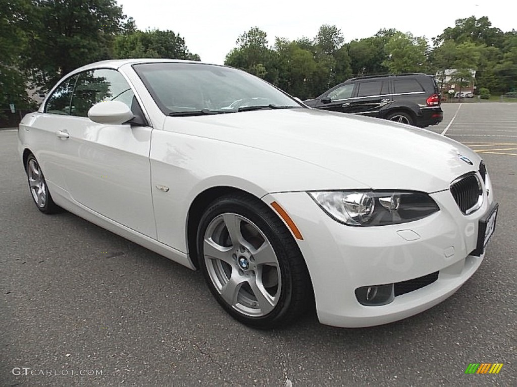 2009 3 Series 328i Convertible - Alpine White / Cream Beige Dakota Leather photo #7