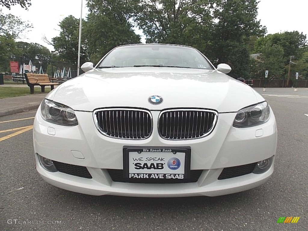 2009 3 Series 328i Convertible - Alpine White / Cream Beige Dakota Leather photo #8