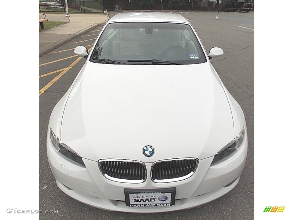 2009 3 Series 328i Convertible - Alpine White / Cream Beige Dakota Leather photo #9