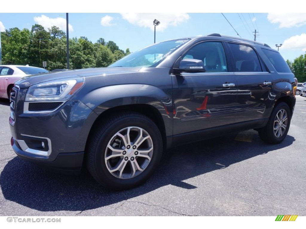 Cyber Gray Metallic 2014 GMC Acadia SLT Exterior Photo #104540860