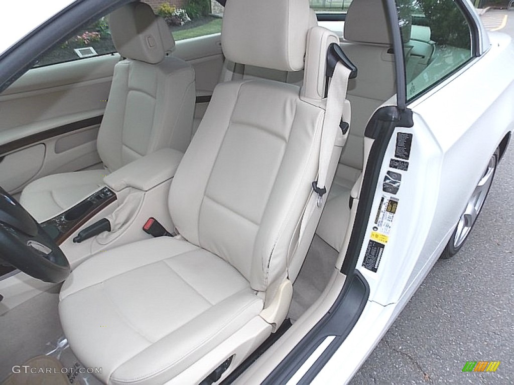 2009 BMW 3 Series 328i Convertible Front Seat Photo #104540895