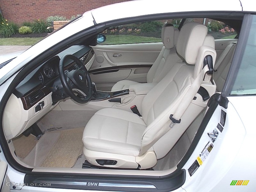 2009 BMW 3 Series 328i Convertible Front Seat Photo #104540920