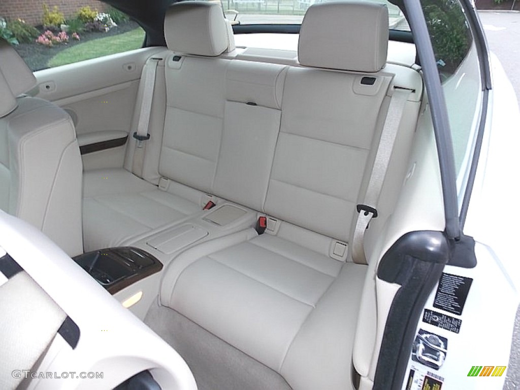 2009 BMW 3 Series 328i Convertible Rear Seat Photo #104540983