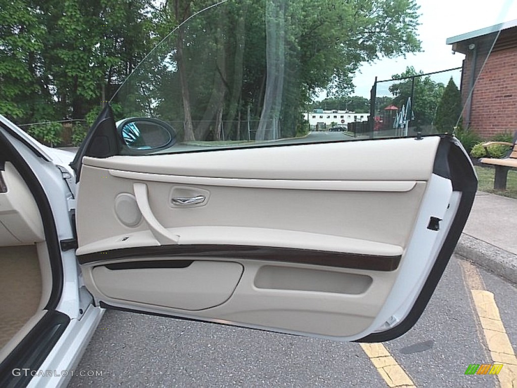 2009 3 Series 328i Convertible - Alpine White / Cream Beige Dakota Leather photo #15