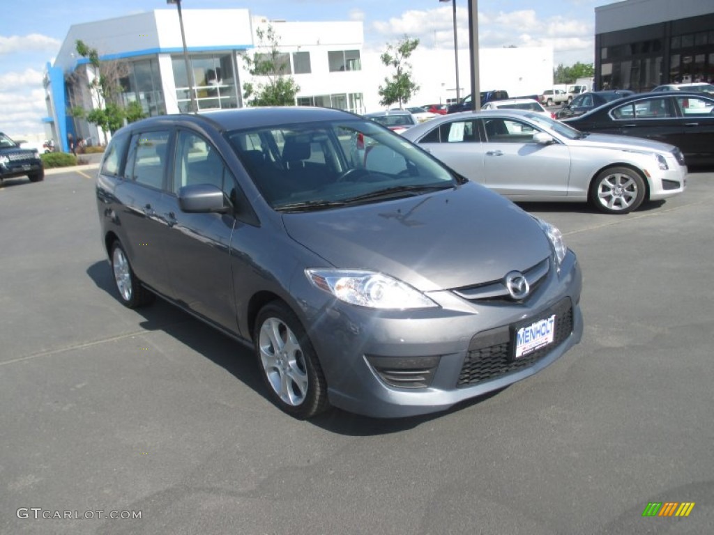 2010 MAZDA5 Sport - Galaxy Gray Mica / Black photo #1