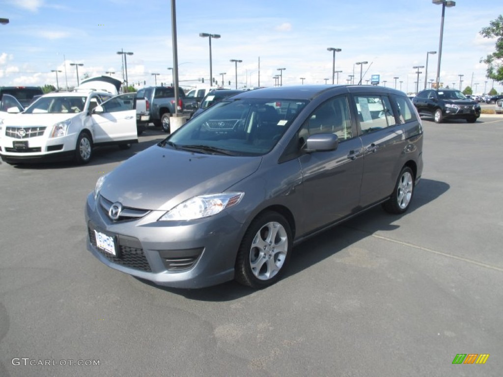 2010 MAZDA5 Sport - Galaxy Gray Mica / Black photo #2