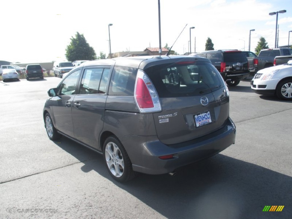 2010 MAZDA5 Sport - Galaxy Gray Mica / Black photo #4