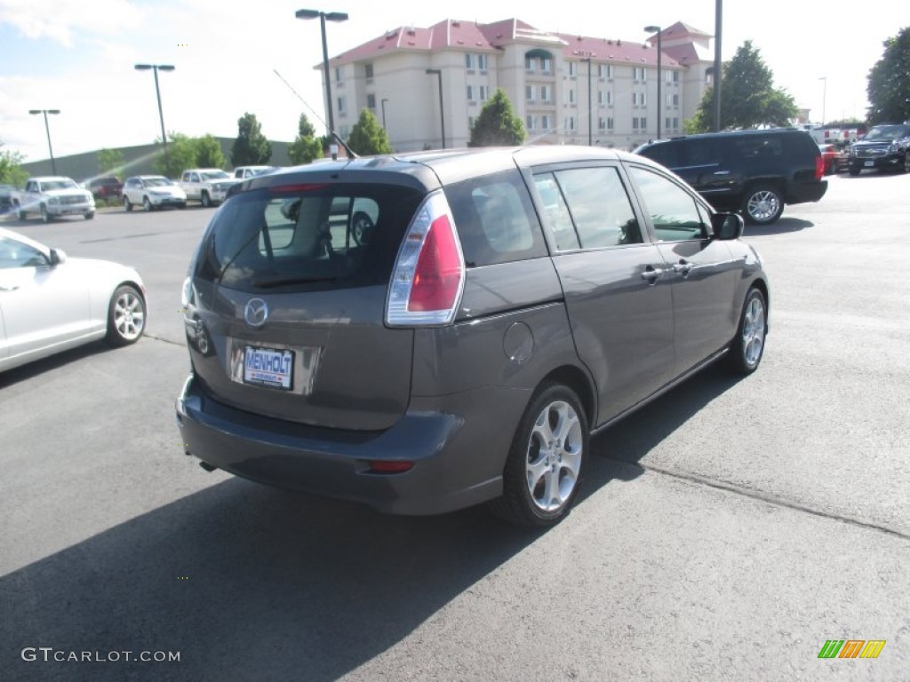 2010 MAZDA5 Sport - Galaxy Gray Mica / Black photo #6
