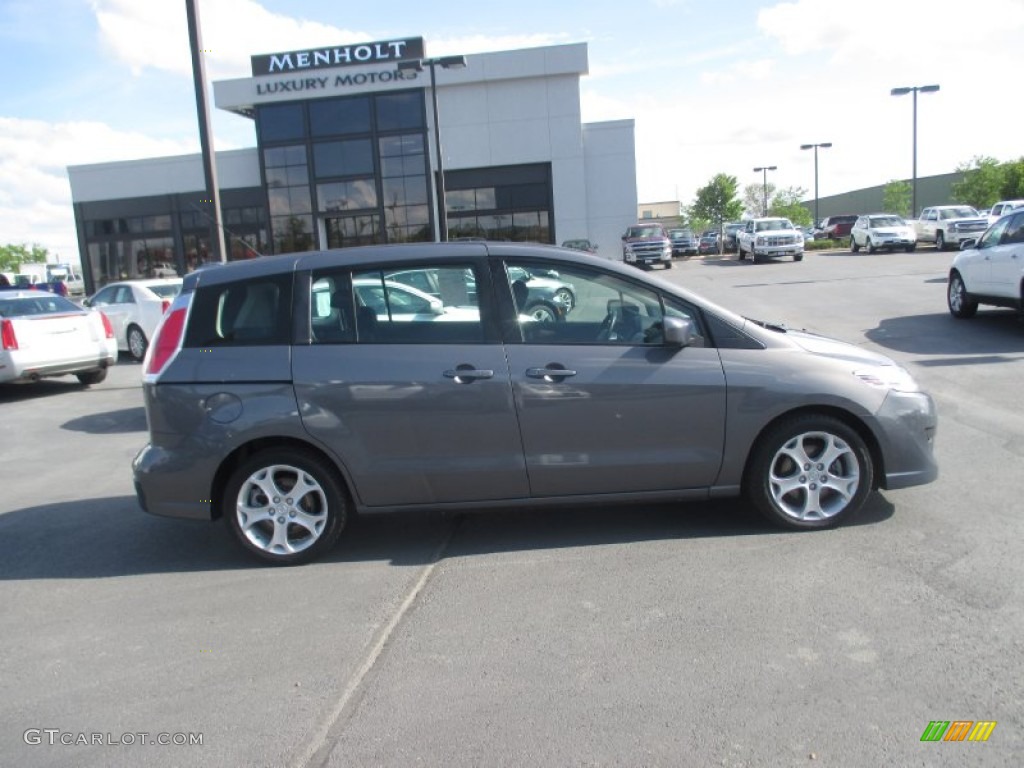 2010 MAZDA5 Sport - Galaxy Gray Mica / Black photo #7