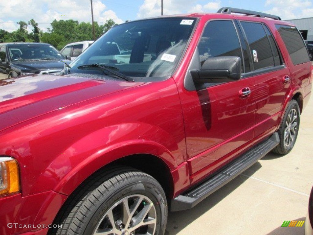 Ruby Red Metallic 2015 Ford Expedition XLT Exterior Photo #104542183