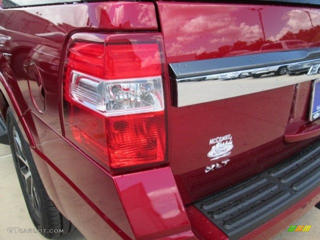 2015 Expedition XLT - Ruby Red Metallic / Ebony photo #12