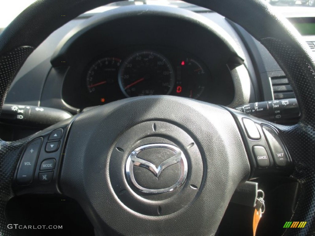 2010 MAZDA5 Sport - Galaxy Gray Mica / Black photo #14