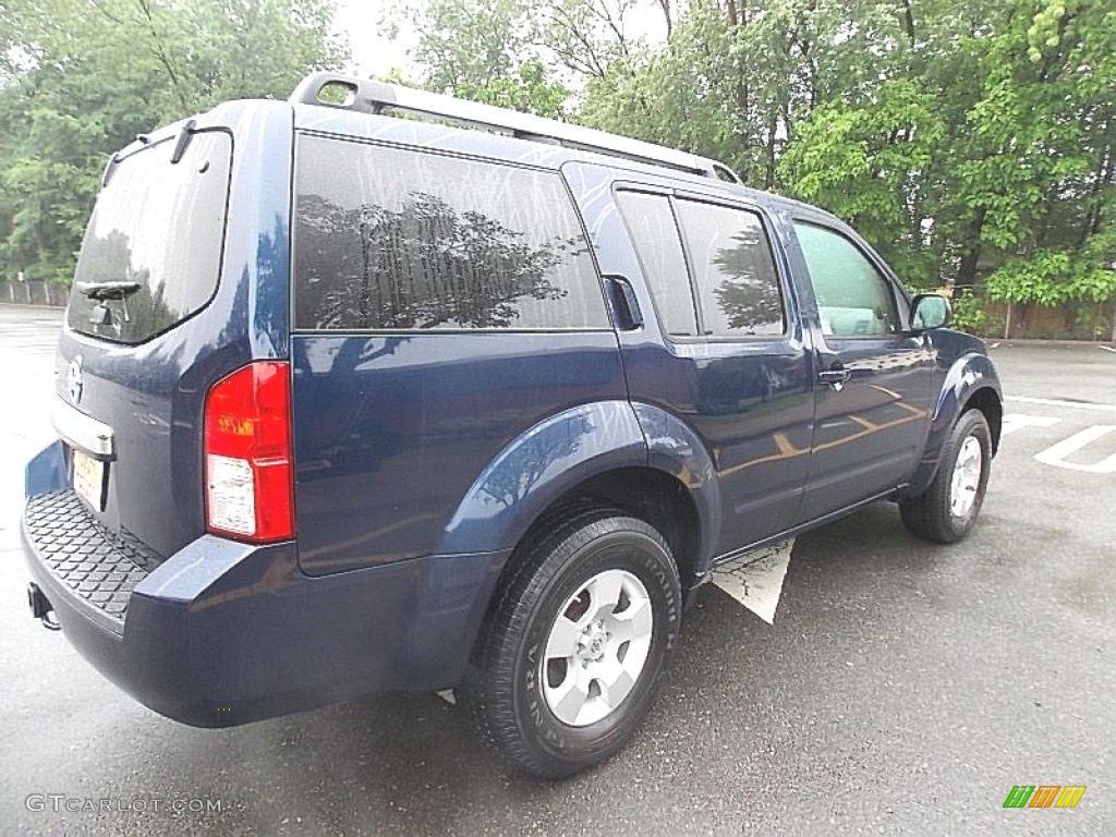 2011 Pathfinder S 4x4 - Navy Blue / Cafe Latte photo #5