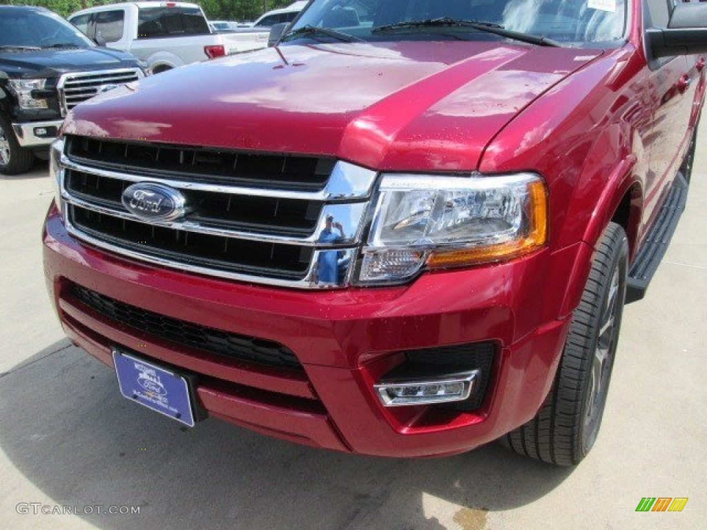 2015 Expedition XLT - Ruby Red Metallic / Ebony photo #55