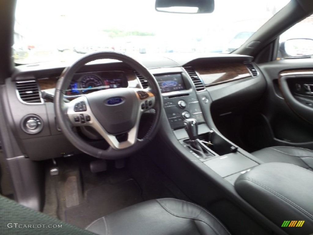 2015 Taurus Limited - Tuxedo Black Metallic / Charcoal Black photo #12