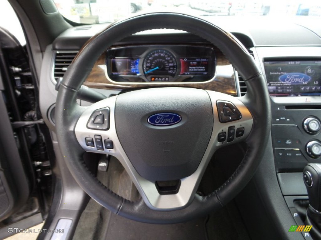 2015 Taurus Limited - Tuxedo Black Metallic / Charcoal Black photo #17