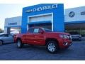 Red Hot 2015 Chevrolet Colorado LT Extended Cab