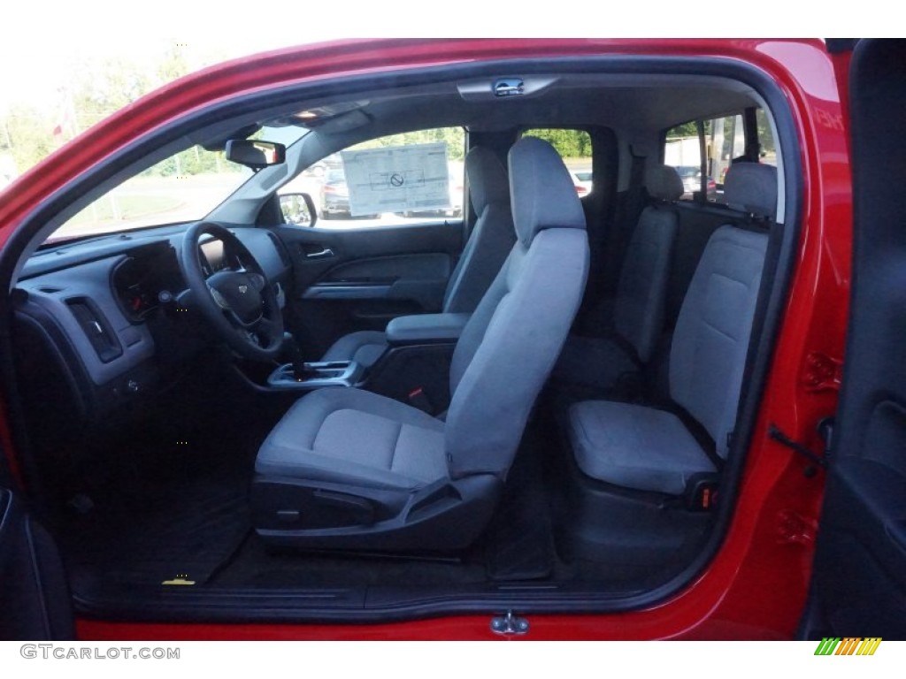 Jet Black/Dark Ash Interior 2015 Chevrolet Colorado LT Extended Cab Photo #104545177