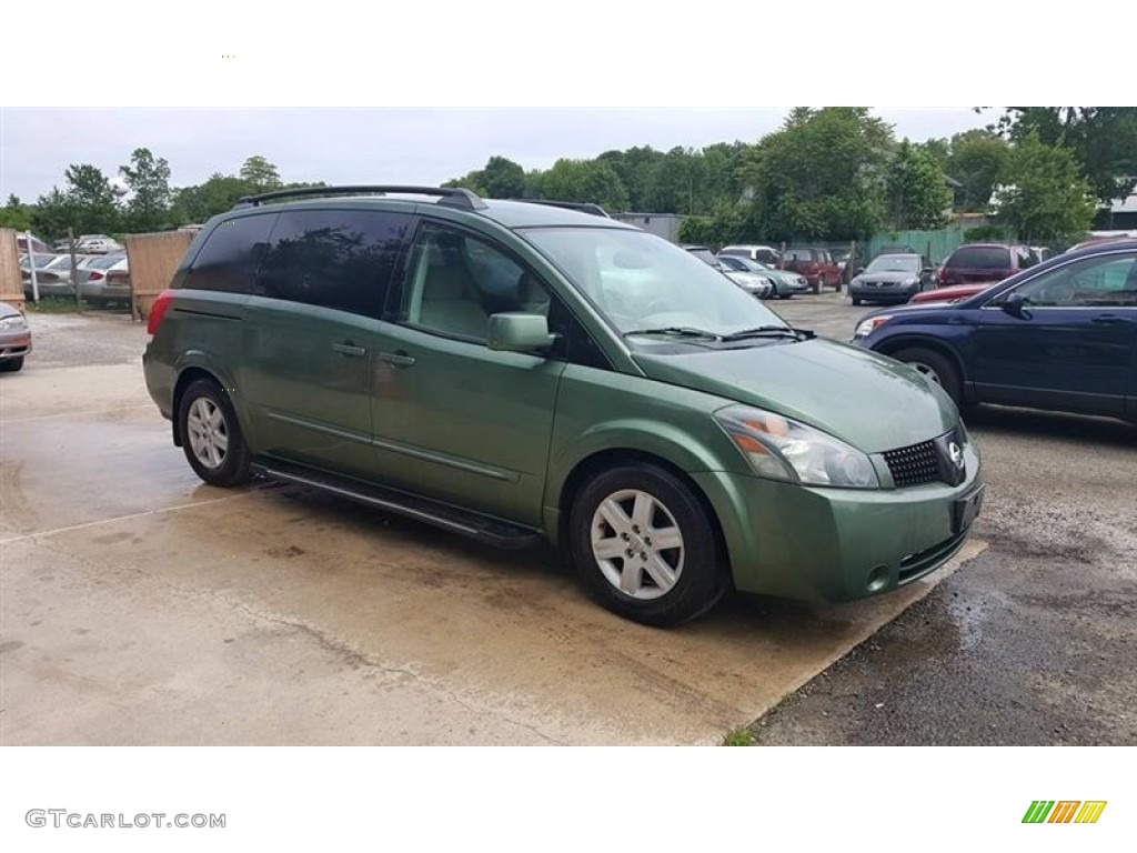 Green Tea Metallic 2004 Nissan Quest 3.5 SL Exterior Photo #104552725