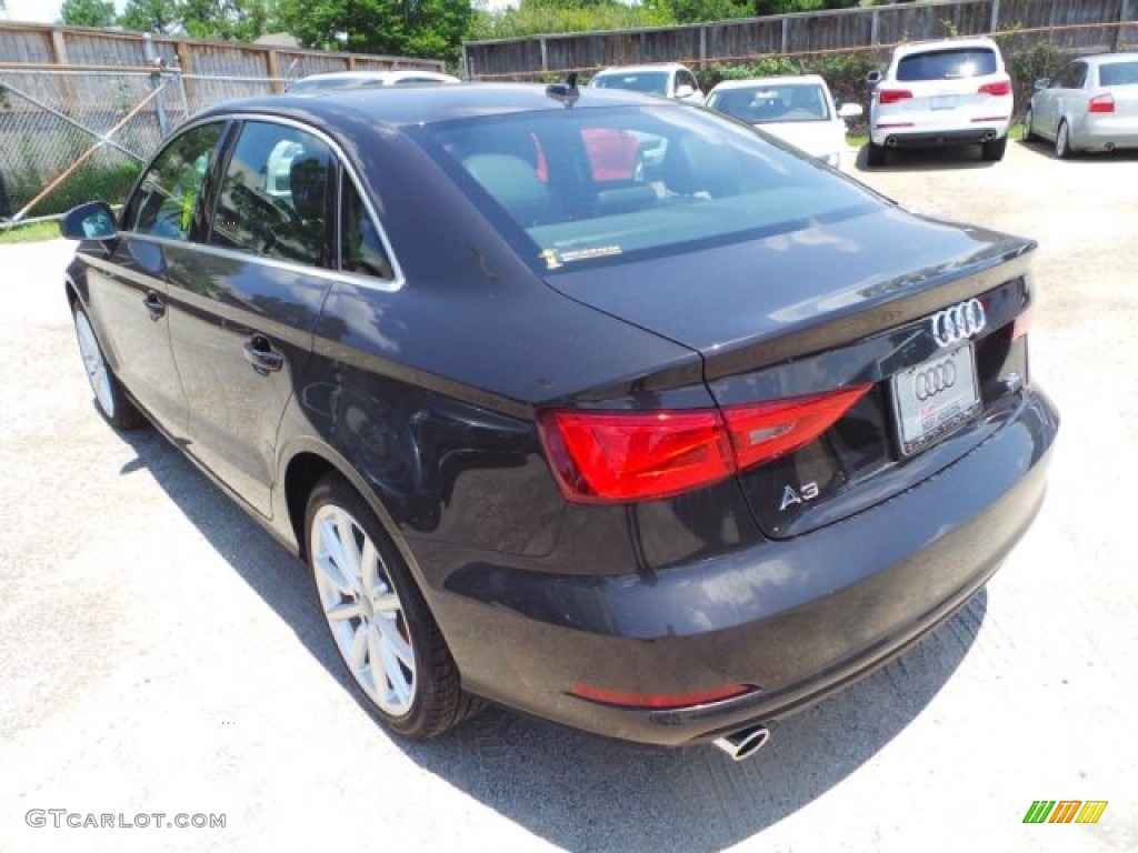 2015 A3 2.0 Premium Plus quattro - Beluga Brown Metallic / Black photo #5
