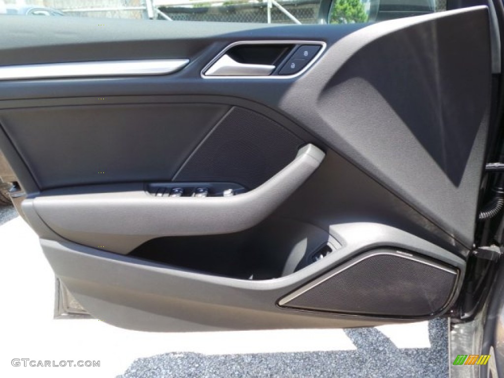 2015 A3 2.0 Premium Plus quattro - Beluga Brown Metallic / Black photo #10