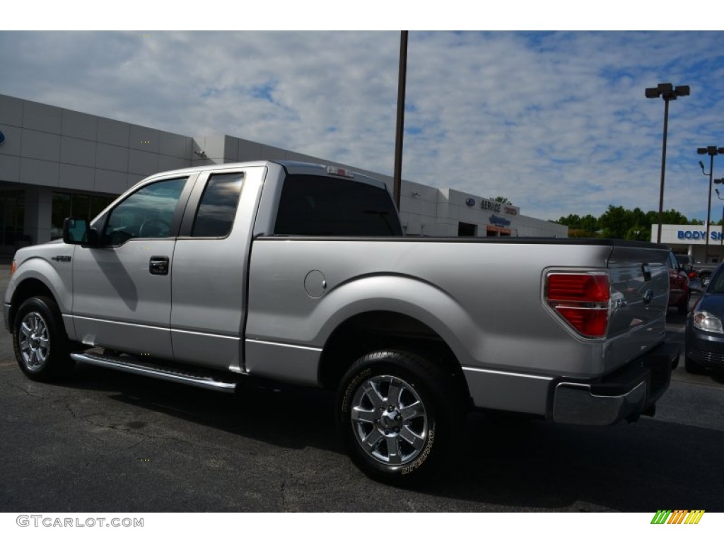 2014 F150 XLT SuperCab - Ingot Silver / Pale Adobe photo #5