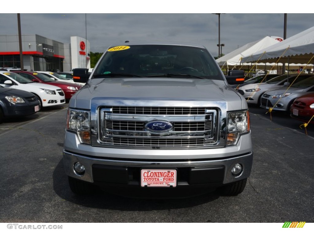 2014 F150 XLT SuperCab - Ingot Silver / Pale Adobe photo #23