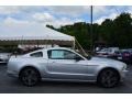 2014 Ingot Silver Ford Mustang V6 Premium Coupe  photo #2