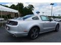 2014 Ingot Silver Ford Mustang V6 Premium Coupe  photo #3