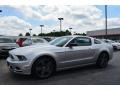 2014 Ingot Silver Ford Mustang V6 Premium Coupe  photo #7