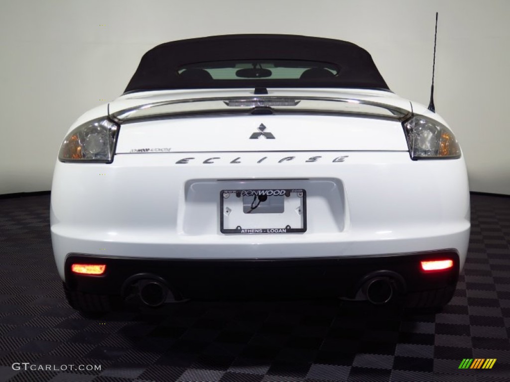 2012 Eclipse Spyder GS Sport - Northstar White / Dark Charcoal photo #4