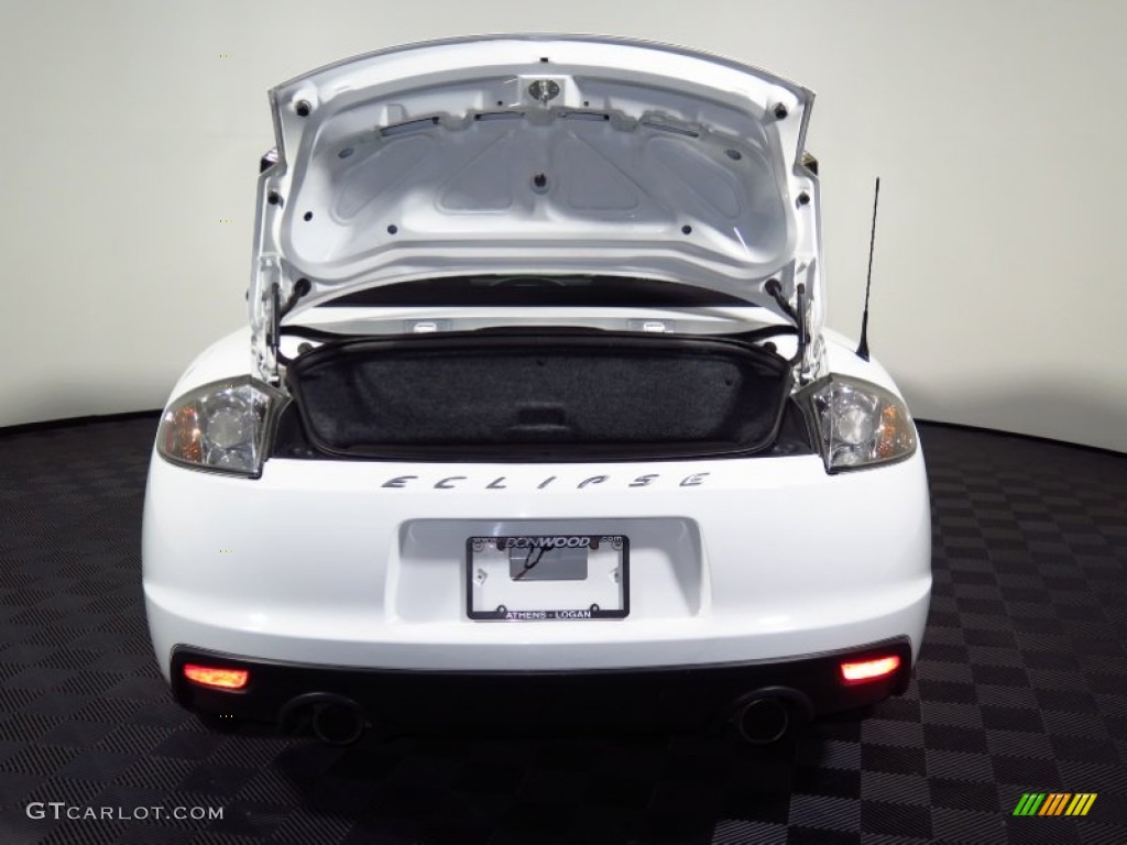 2012 Eclipse Spyder GS Sport - Northstar White / Dark Charcoal photo #5