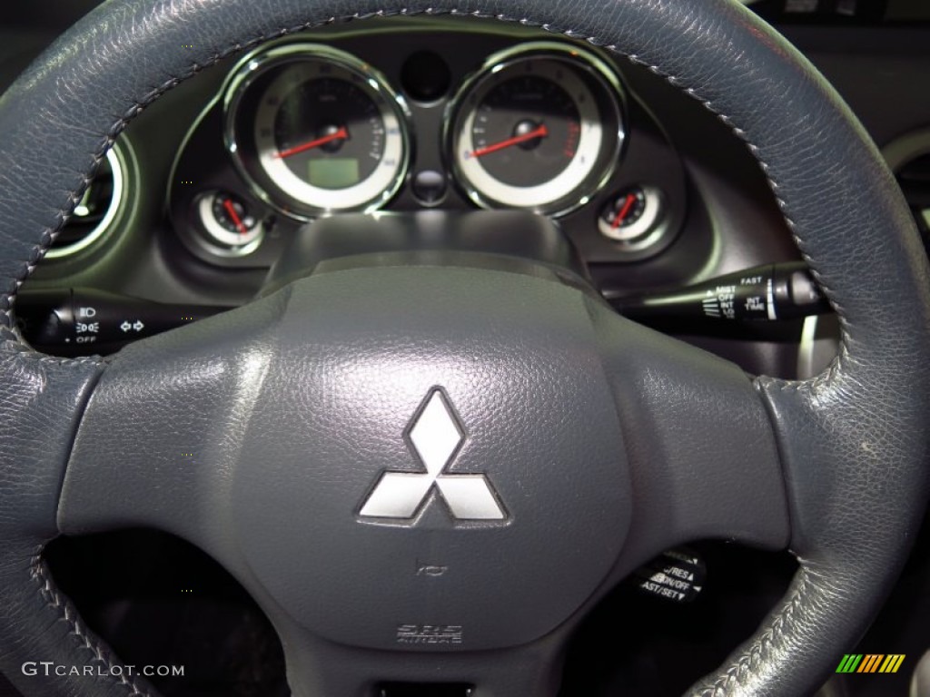 2012 Eclipse Spyder GS Sport - Northstar White / Dark Charcoal photo #25