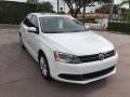Candy White - Jetta SE Sedan Photo No. 7