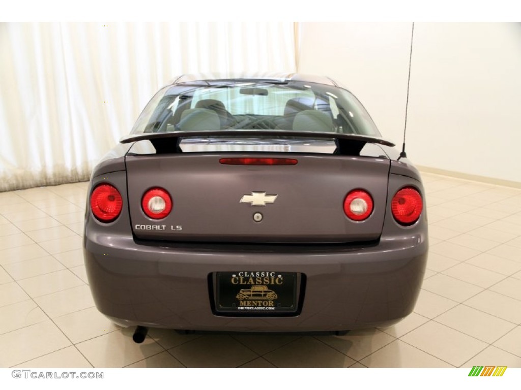 2006 Cobalt LS Coupe - Majestic Amethyst Metallic / Gray photo #12