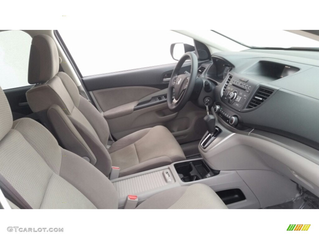 2014 CR-V EX AWD - Alabaster Silver Metallic / Beige photo #12