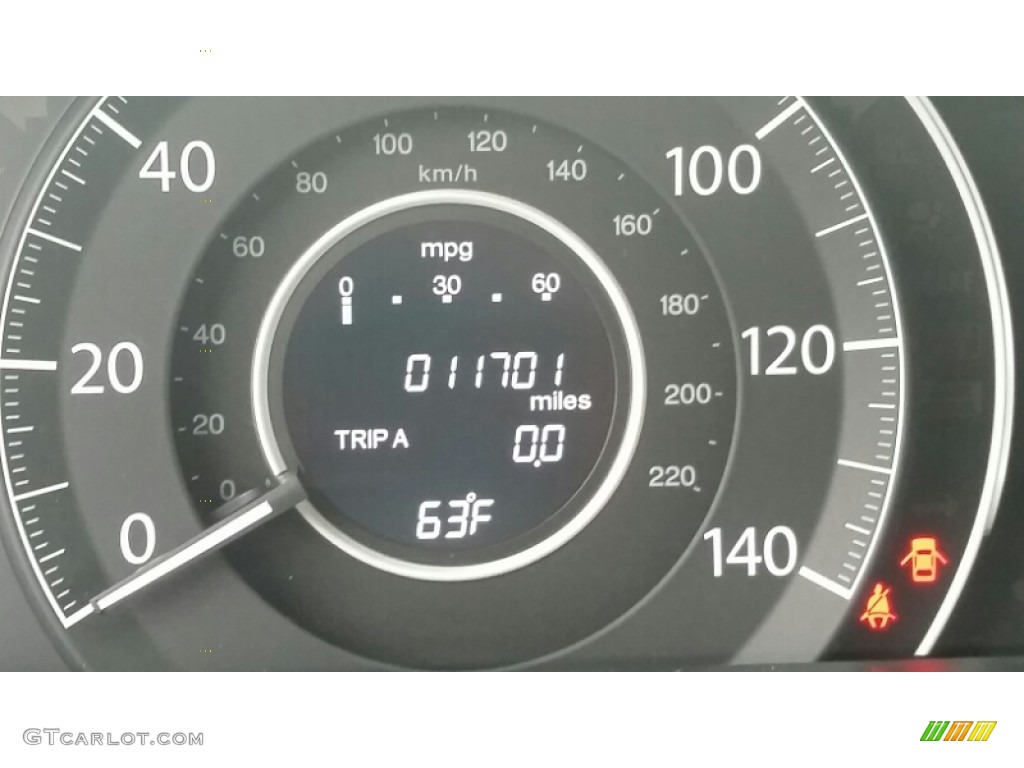 2014 CR-V EX AWD - Alabaster Silver Metallic / Beige photo #18