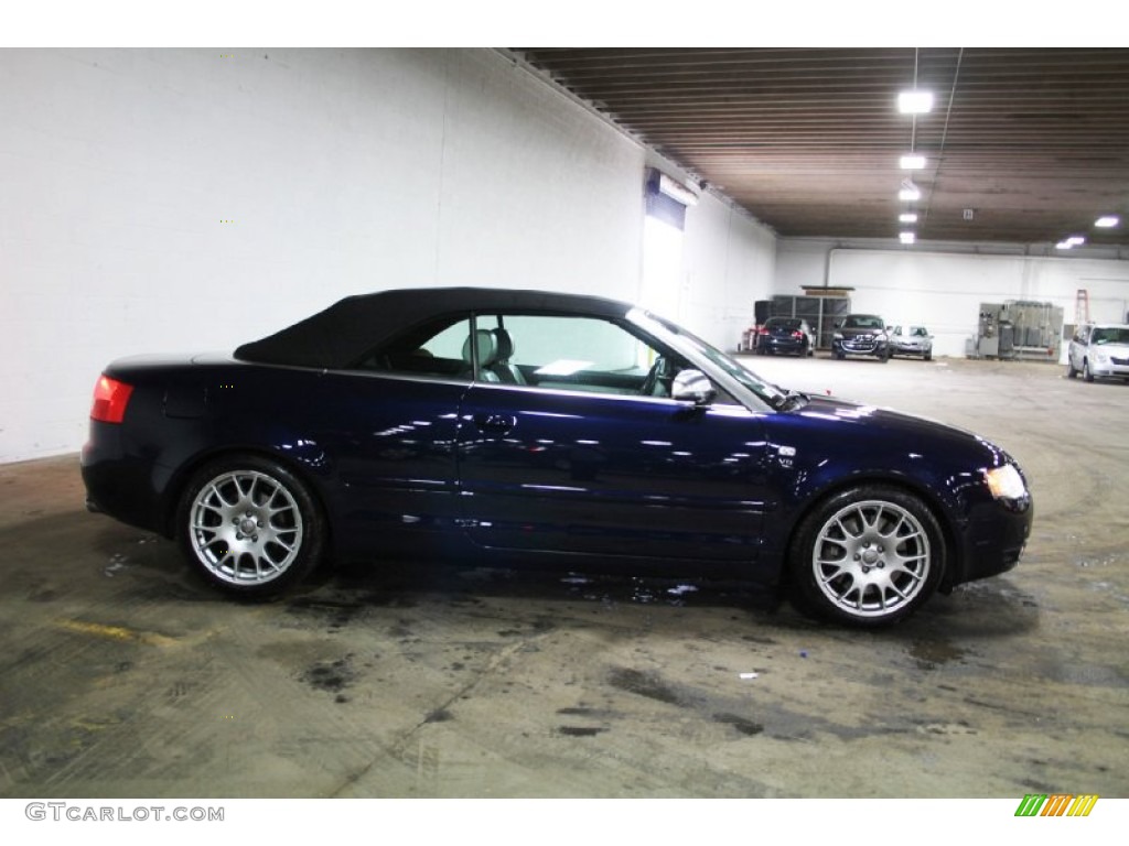 Moro Blue Pearl Effect 2006 Audi S4 4.2 quattro Cabriolet Exterior Photo #104564626