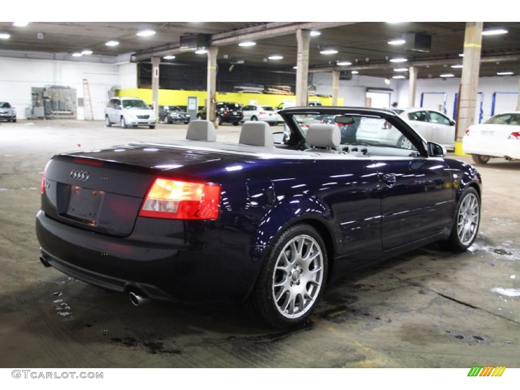 2006 S4 4.2 quattro Cabriolet - Moro Blue Pearl Effect / Silver photo #13