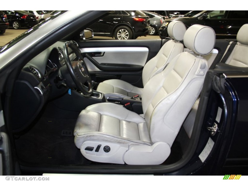2006 Audi S4 4.2 quattro Cabriolet Front Seat Photos