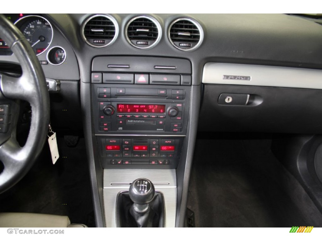 2006 S4 4.2 quattro Cabriolet - Moro Blue Pearl Effect / Silver photo #23