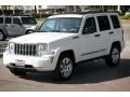 2008 Stone White Jeep Liberty Limited 4x4  photo #8