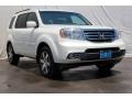 2015 White Diamond Pearl Honda Pilot Touring  photo #1