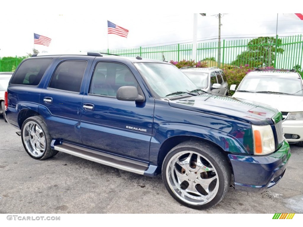 2004 Escalade  - Blue Chip / Shale photo #4