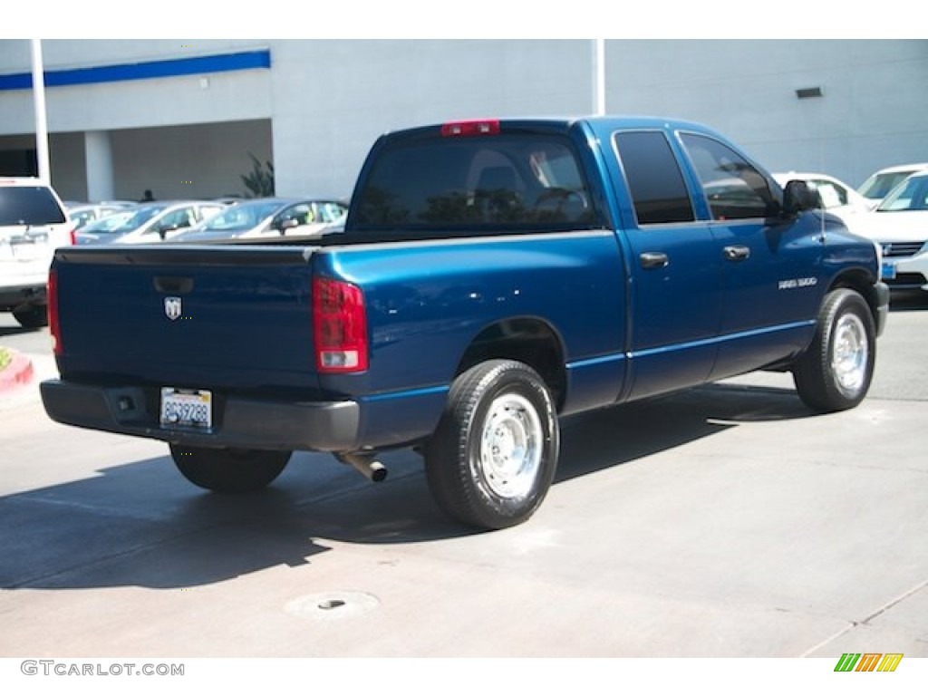 2006 Ram 1500 ST Quad Cab - Patriot Blue Pearl / Medium Slate Gray photo #12