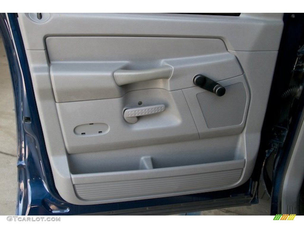2006 Ram 1500 ST Quad Cab - Patriot Blue Pearl / Medium Slate Gray photo #22