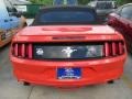 2015 Competition Orange Ford Mustang V6 Convertible  photo #5