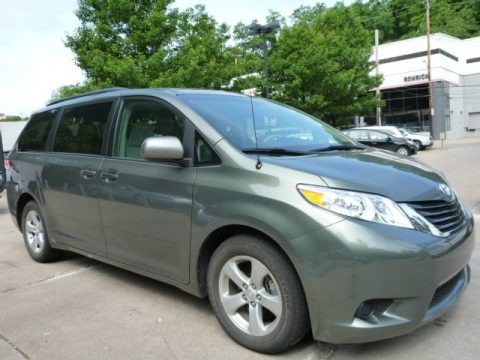 2012 Toyota Sienna LE Data, Info and Specs