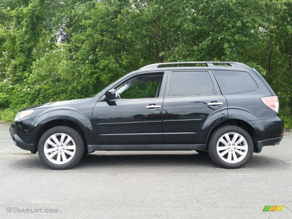 Obsidian Black Pearl 2012 Subaru Forester 2.5 X Limited Exterior Photo #104576977